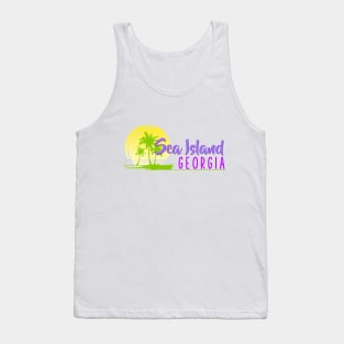 Life's a Beach: Sea Island, Georgia Tank Top